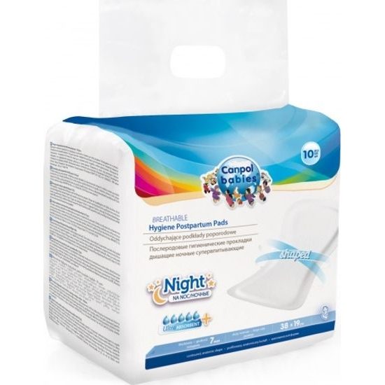 Canpol Babies Noční poporodní vložky Canpol Babies, 10ks v bal.