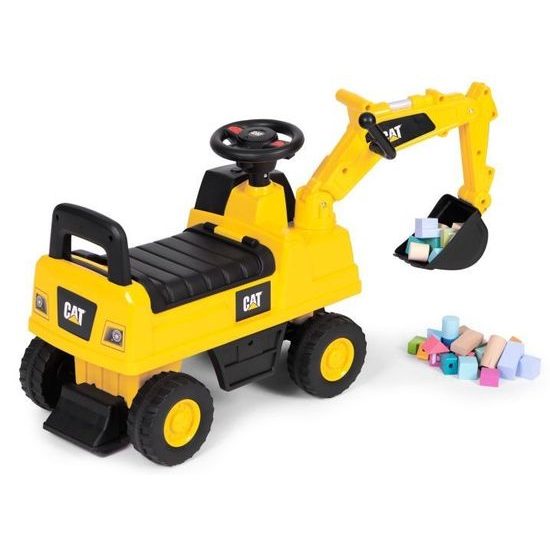 Dětské odrážedlo Catepillar - bagr