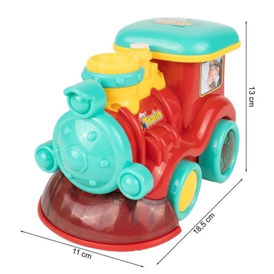 Lokomotiva s bublifukem a melodiemi Happy Train