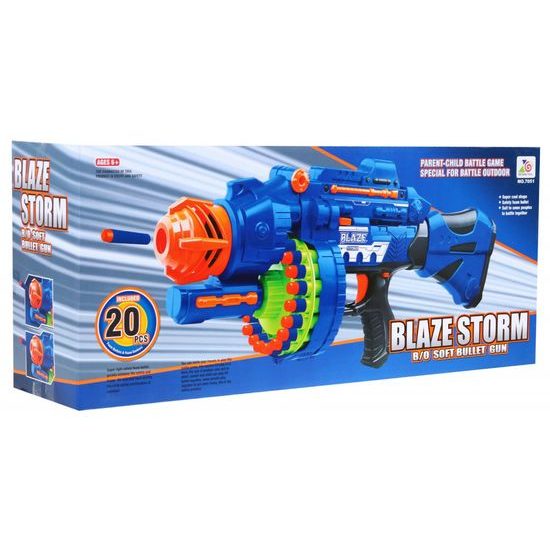 Dětský samopal Blaze Storm Bullet Gun se 40 náboji