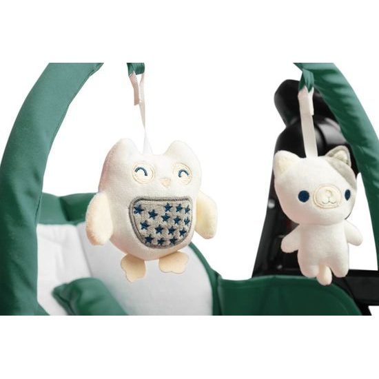 Kojenecké houpací křeslo Indigo black green