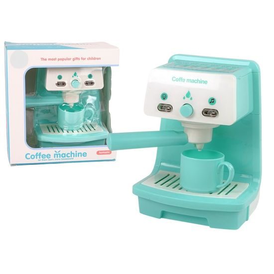 Dětský kávovar na baterie Coffee Machine - pastelový