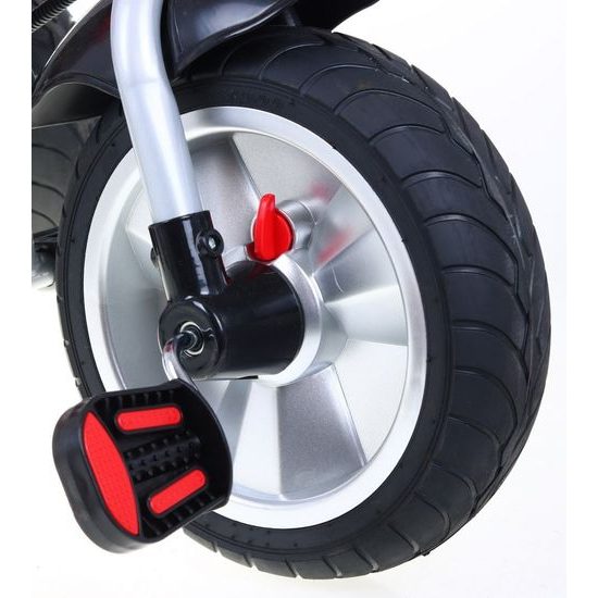 Majlo Toys dětská tříkolka Storm s gumovými koly červená