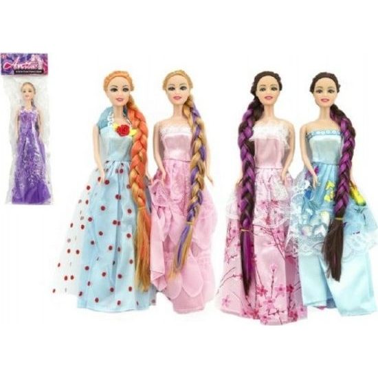 Panenka s dlouhým copem - mix druhů