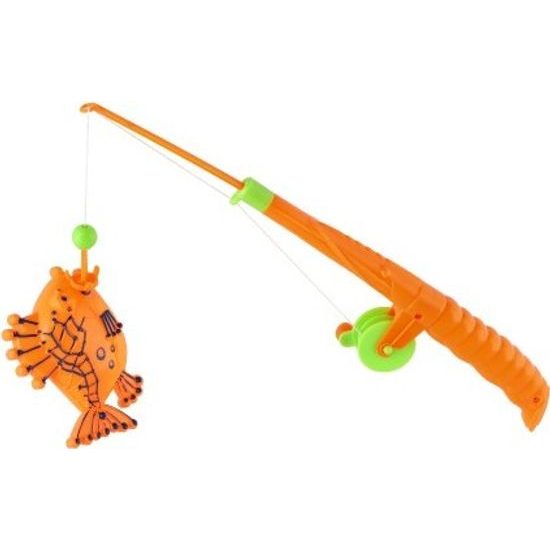 Magnetická Hra ryby/rybář 3ks+prut - mix barev