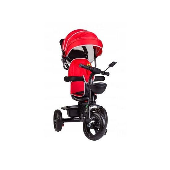 Ecotoys dětská tříkolka s otočným sedadlem Trike 2v1 červená