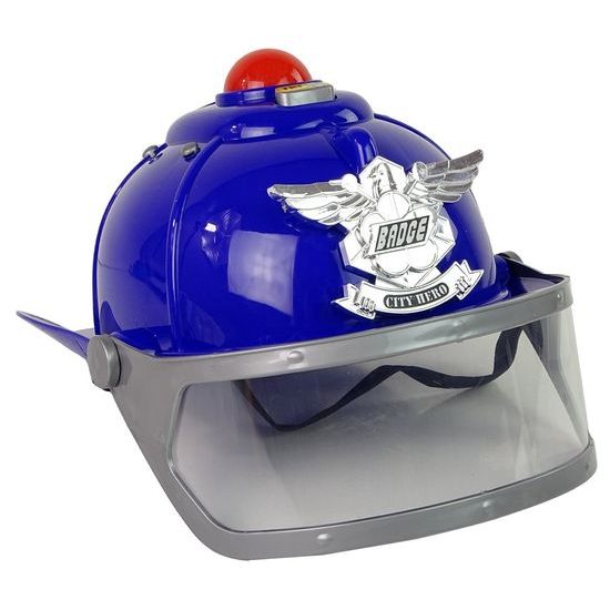 Policejní helma pro děti se zvukem a světlem Thunder Strike