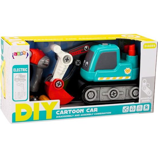 Pásový bagr k sestavení DIY