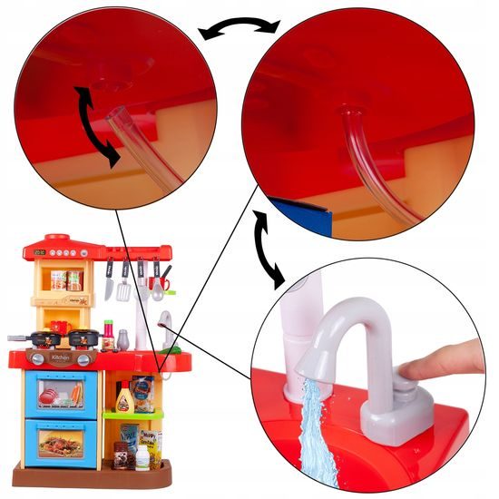 Detská kuchynka so zvukmi a tečúcou vodou My Little Kitchen