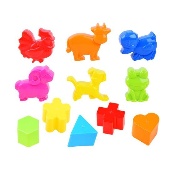 Huile Toys multifunkční vkládačka pro nejmenší se zvuky Domeček II