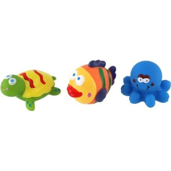 Gumové zvířátka do vany 6ks