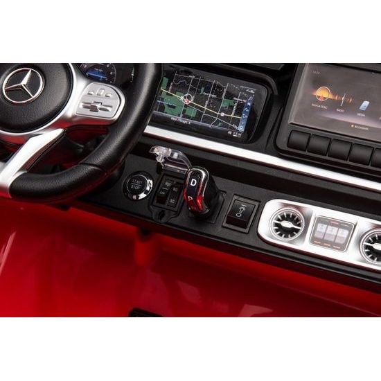 Elektrické autíčko Mercedes G63 XXL 4x4 červené