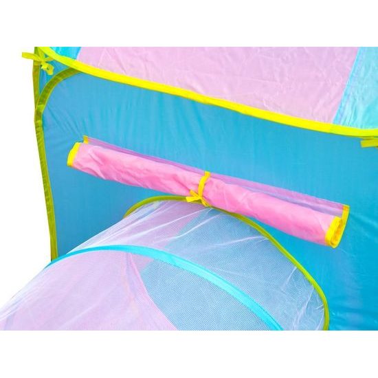 Majlo Toys dětský stan 3v1 s tunelem Paradise Tent