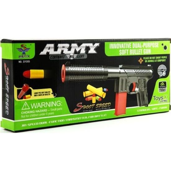 Pistole na pěnové náboje 2ks + špuntovka 5ks