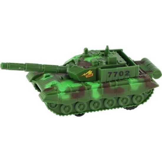 Tank na baterie se světlem - mix 3 barvy