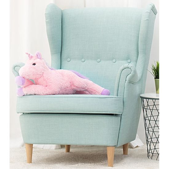 Plyšový jednorožec Bruno 70 cm růžový