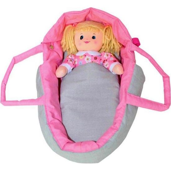 Hluboký kočárek pro panenky MILLY MALLY Alice Prestige Pink