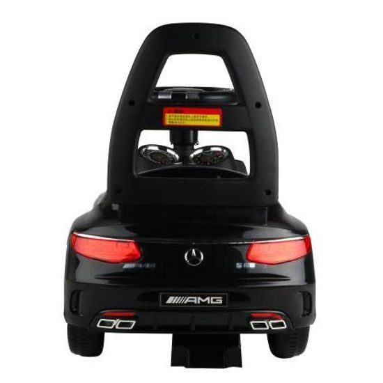 Odrážedlo Mercedes AMG S 65 s LED světly černé