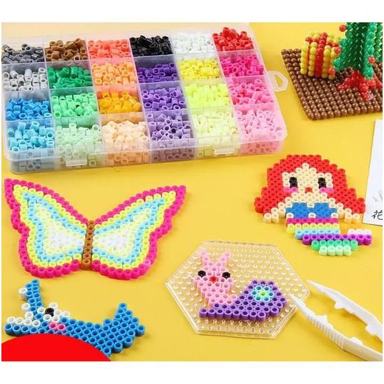 Neónové zažehlovací korálky Neon Iron Beads 10000 kusů