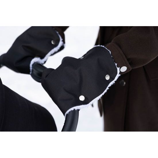 Sensillo Rukávník na kočárek grafitový