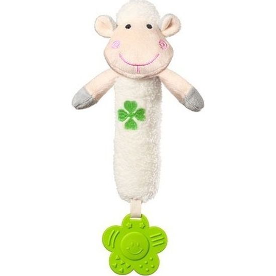 BabyOno Hračka pískací s kousátkem Sweet Lambie