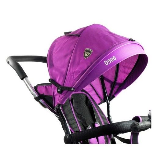 Majlo Toys multifunkční tříkolka s nafukovacími koly PRO500 fialová