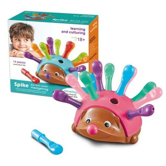 Dětská naučná Montessori ukládačka Ježek