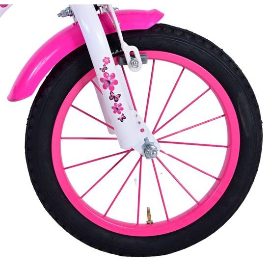 Dětské kolo Volare Lovely růžovo-bílé 14"