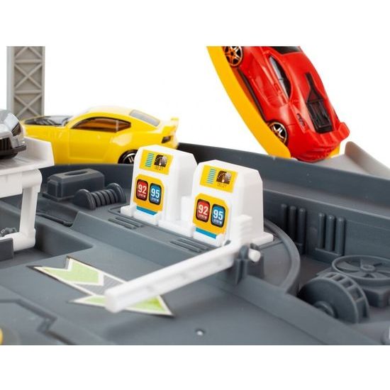 Odpalovač autíček se 4 autíčky Parking Track