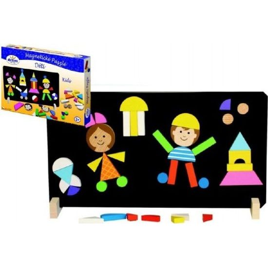 Magnetické puzzle děti