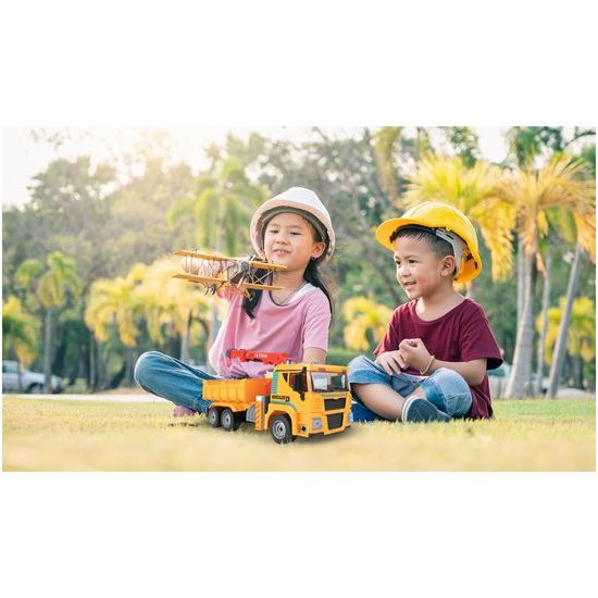 Šroubovací nákladní auto v kufříku se světly a zvuky Hercules Truck