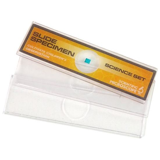 Doris dětský mikroskop na baterie s příslušenstvím Little Scientific žlutý