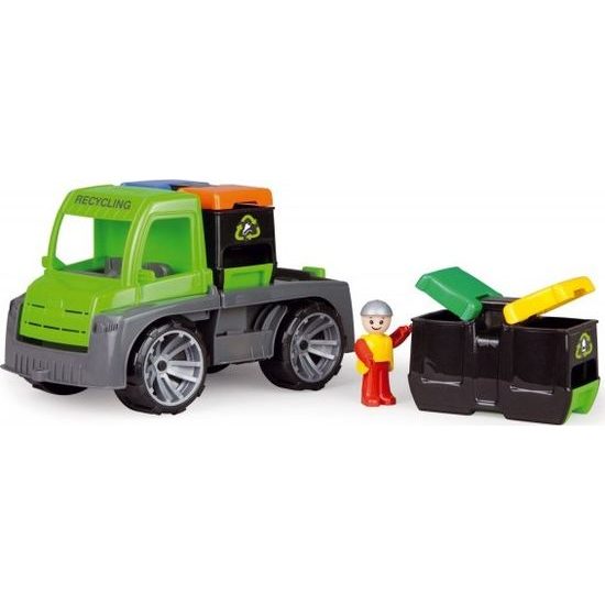 Auto Truxx s kontejnery, s figurkou