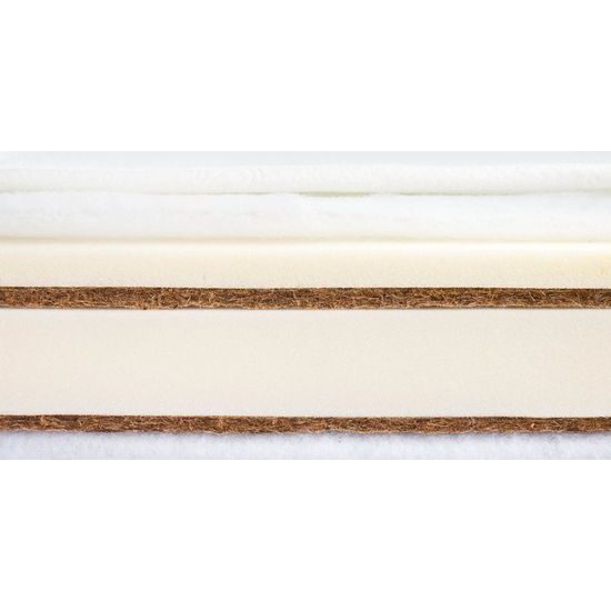 Matrace Sensillo Memory termo-molitan-kokos 140x70 cm-Aloe Vera