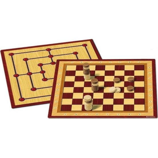 Dáma + mlýn - společenská hra