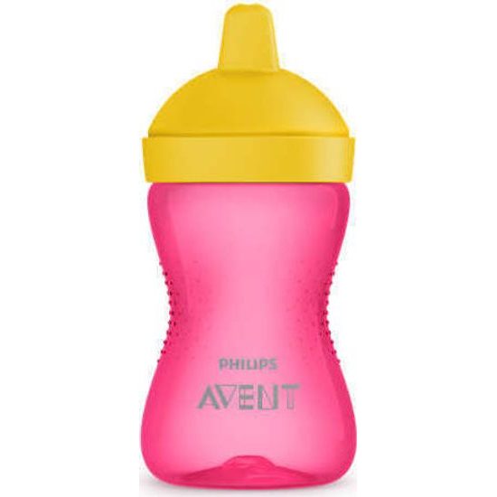 Philips AVENT Hrneček Grippy s tvrdou hubičkou 300 ml dívka