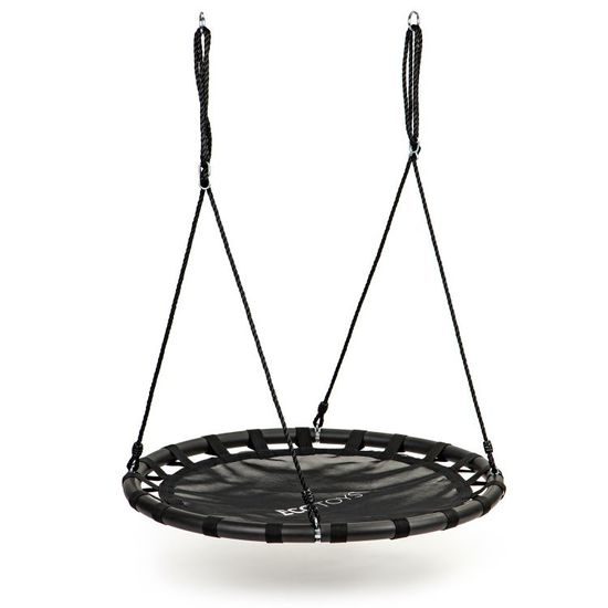 Ecotoys dětská houpačka Čapí hnízdo černá