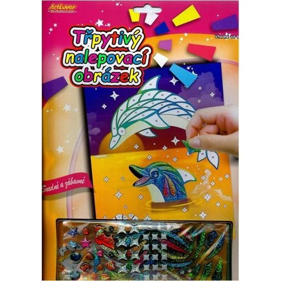 Třpytivý/zářivý nalepovací obrázek