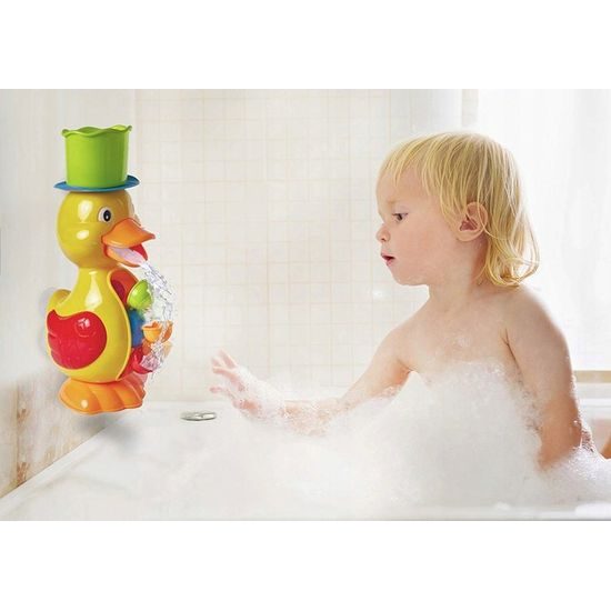 Kačenka pro děti do vany s kolovrátkem Water Duck