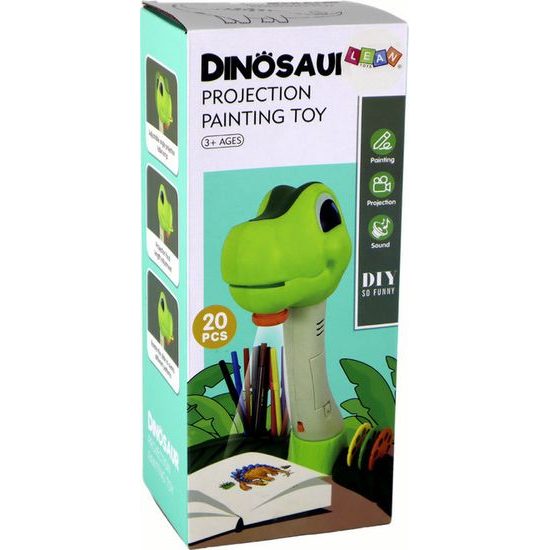 Projektor dinosaurus se zvukem na kreslení