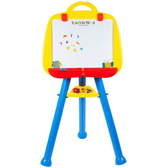 Dětská kreslící tabule s příslušenstvím 2v1 First Classroom