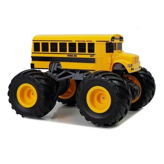 Autobus na dálkové ovládání Bigfoot žlutý 1:18