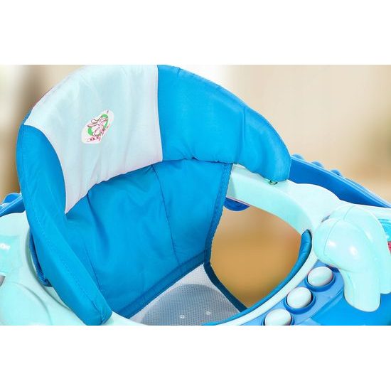 Dětské vzdělávací chodítko Laugh Walker modré