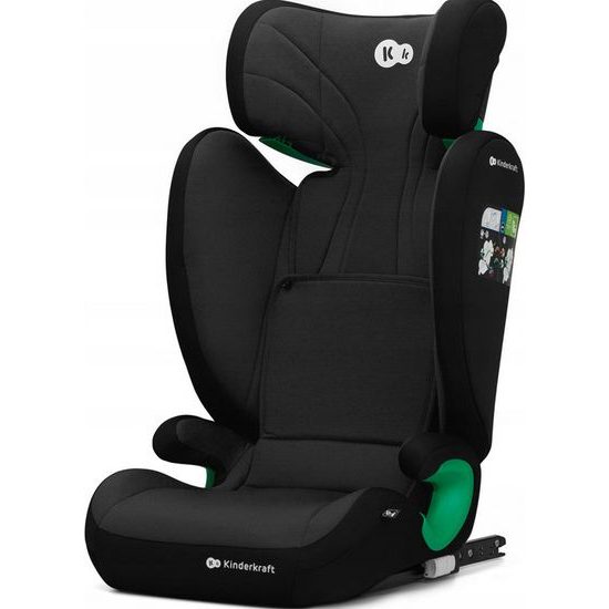 Autosedačka Kinderkraft Junior FIX 2019 Isofix black