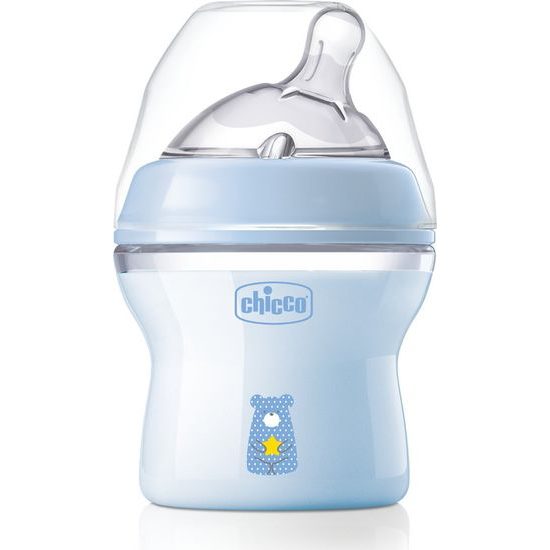 CHICCO Láhev kojenecká Natural Feeling 150ml, 0m+, Boy