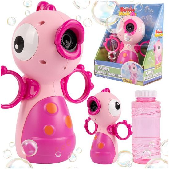 Bublifuk na baterie Růžový ptáček