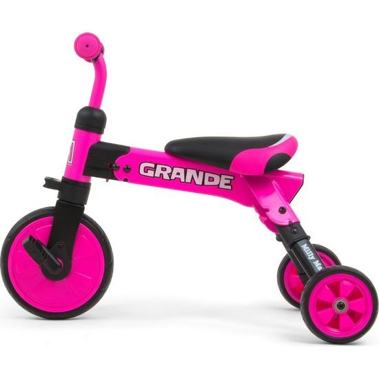Dětská tříkolka 2v1 Milly Mally Grande pink