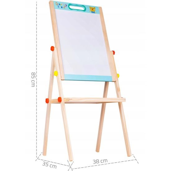 Oboustranná kreslící tabule s příslušenstvím Double Board