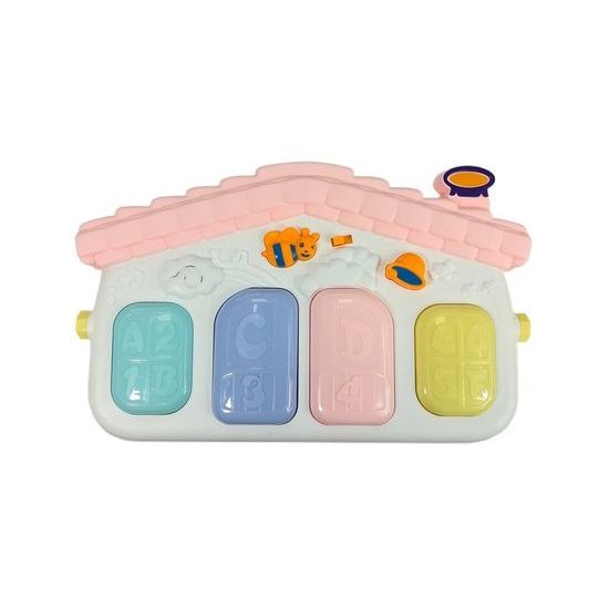 Haunger hrací deka s piankem Fitness Rack růžová