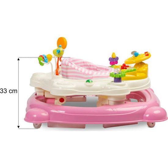 Dětské chodítko HIPHOP, růžová